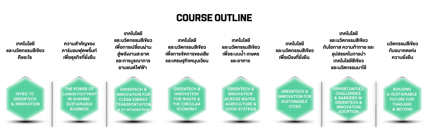 Greentech and Innovation Course